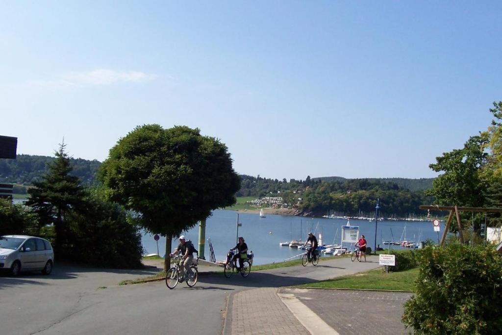 Kleine SeePause am Edersee Scheid  Exterior foto